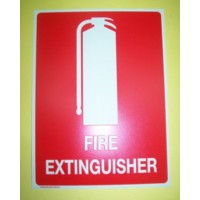 Luminous Fire Extinguisher Sign