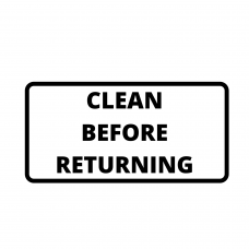 Equipment reminder stickers