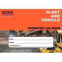 Generic Plant & Vehicle Operator Logbook A5